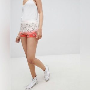 NWT Urban Bliss beaded ombré shorts